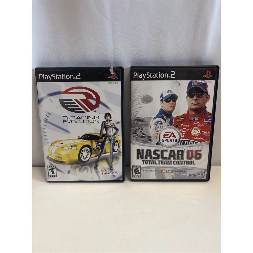 R: Racing Evolution‎ 2003 PS2 W/Manual Tested Works NASCAR 06 Works